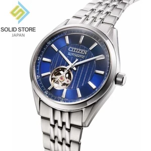 CITIZEN COLLECTION NH9110-90L Orologio Meccanico Automatico Quadrante Blu 40mm - Foto 1 di 17