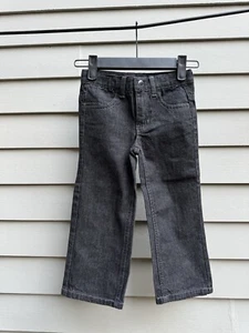 Nautica Charcoal Black 100% Cotton Toddler Jeans | Size 3T - Picture 1 of 2