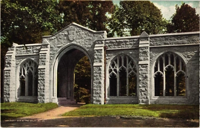 Cloister of the Colonies Valley Forge PA Divided Postcard 1908 - Image 1 of 2