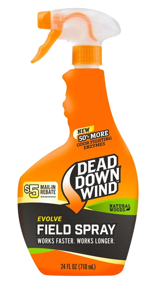 Dead Down Wind 1392418 Evolve Field Spray Cover Scent Natural Woods Scent 24 oz - Image 1 of 1