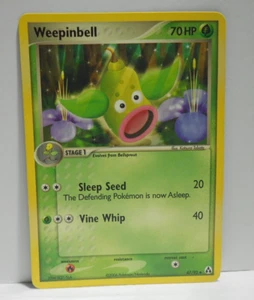 Juego de cartas coleccionables Pokémon Weepinbell * 47/92 * EX Legend Maker * Poco común * Regular * 2006 - Imagen 1 de 2
