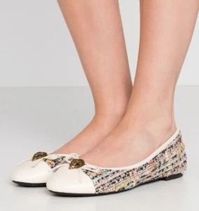Planos de ballet multicolor KURT GEIGER Esme crema, Reino Unido 6/eur 39 - Imagen 1 de 5