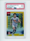 2020-21 Caden Clark Topps Chrome MLS Gold Refractor Rookie Card 45/50 PSA 9 MINT. rookie card picture