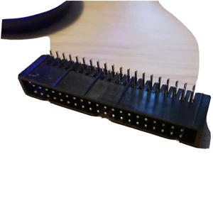 2×20 Pol / 40 Pol Wannenstecker Steckerleiste gewinkelt Raspberry 4/ Pi Zero - Bild 1 von 4