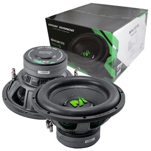 12" 3200 Watt 2-Ohm Dual Voice Coil Pair Car Audio Subwoofers Machete Deaf Bonce - Picture 1 of 5