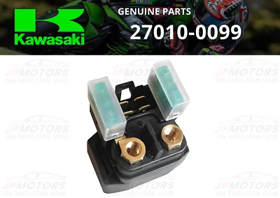 Relé de arranque Kawasaki 12V compatible con 27010-0099 SMU6143 Ninja Versys 300 400 650 Foto 1 de 4