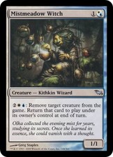 MISTMEADOW WITCH ~mtg EX/LP Shadowmoor Unc x1