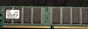 RAM Samsung PC2700U 512MB Desktop Computer Memory PC - Picture 1 of 5