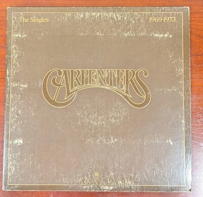 CARPENTERS – THE SINGLES 1969-1973 -  VINYL LP - INCLUDING INSERT - Z33 - Image 1 of 2