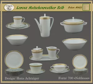 Hutschenreuther Form:700 "Noblesse" '9423 Teile zur Wahl  teller tasse platte - Bild 1 von 28
