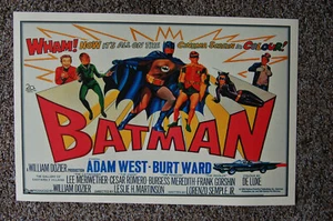 Batman Movie poster Lobby Card #5 Adam West Burt Ward - Picture 1 of 1