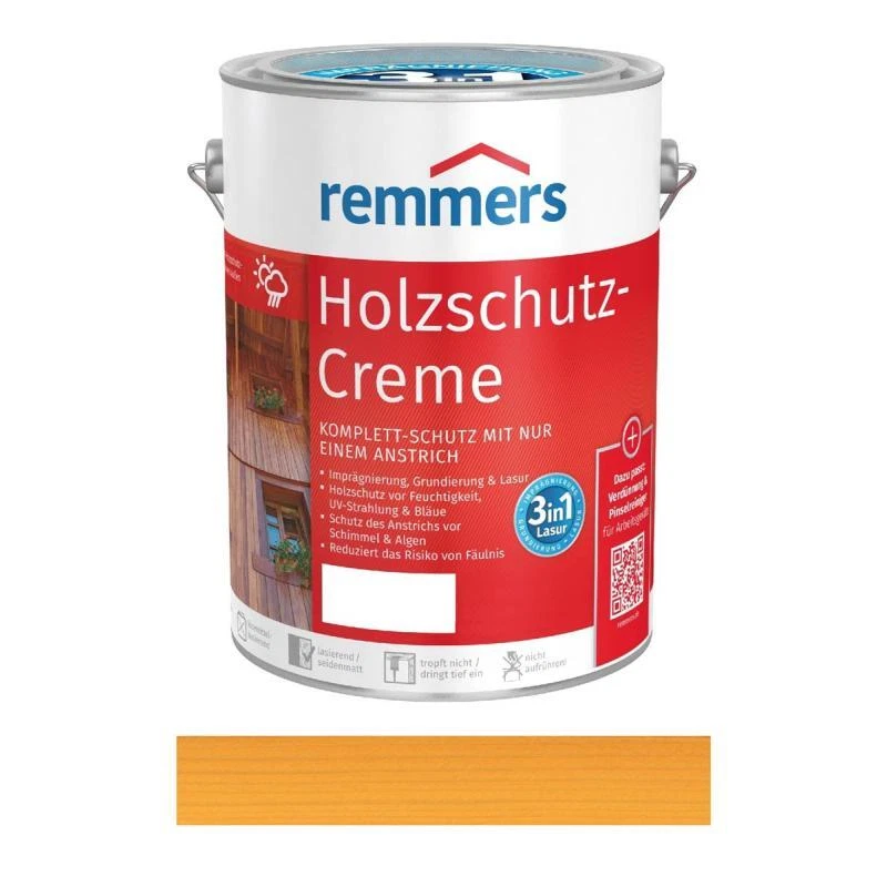 Remmers 5L Holzschutz Kiefer - Creme (0000271605)