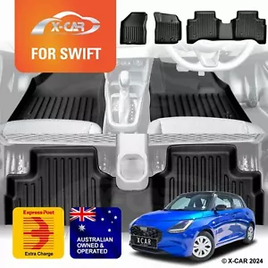 Floor Mats for Suzuki Swift Auto 4th Gen 2024-2025 Car Floor Liners Carpet - Picture 1 of 12
