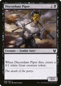 4 Discordant Piper 4x x4 - NM - Theros Beyond Death - SPARROW MAGIC - Imagen 1 de 1