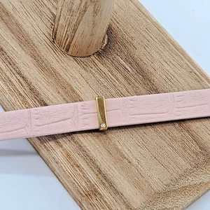 KEEP Collective Key Charm Gold Rectangle Bar Crystal Accent Slide - Picture 1 of 6