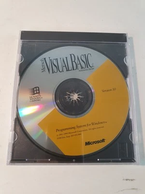 Microsoft Visual Basic Professional Edition Version 3.0 PC CD-ROM 1994 Windows 3 - Image 1 of 3