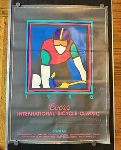 Coors International Bicycle Classic 1988 Poster 22" x 31" Vintage Cycling! - Picture 1 of 4