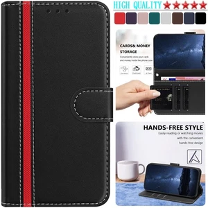 Funda tipo billetera con soporte abatible para teléfono Motorola Moto G Play G Stylus G Power 2024 2025 - Imagen 1 de 82