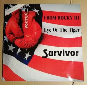 SURVIVOR - EYE OF THE TIGER (FROM ROCKY III) - 12"-MAXI SINGLE - GERMANY 1985 - Bild 1 von 2