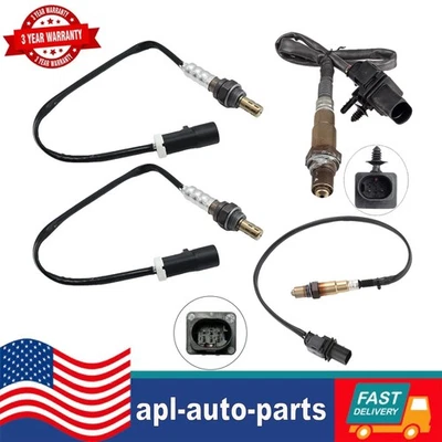 Juego de 4 sensores de oxígeno arriba+abajo para Ford Expedition 2009-2011 2009-10 F-150 5,4 L Foto 1 de 4