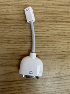 Apple OEM Video Adapter (Mini-DVI) to VGA - White (M9320G/A) - Picture 1 of 4