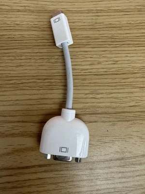 Apple OEM Video Adapter (Mini-DVI) to VGA - White (M9320G/A) - Image 1 of 4