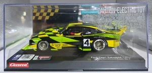 Carrera 23956 D124 Ford Capri Zakspeed Turbo Jürgen Hamelmann #4 1:24 slot car - Picture 1 of 6