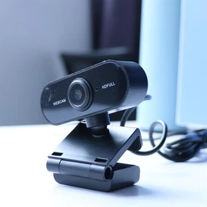 Caméra Web Rotative Intelligente HD Webcam PC Ordinateur Portable Plug & Play - Photo 1/7