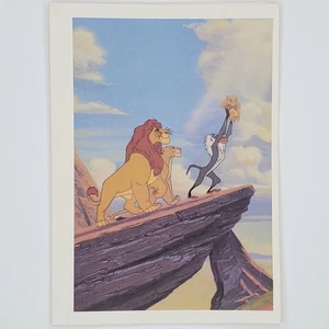 Der König der Löwen Notizkarte Disney Store Mufasa Sarabi Rafiki Simba Pride Rock Afrika - Bild 1 von 4