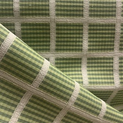 DISEÑO BALARD HAMILTON VERDE InsideOut® TELA A CUADROS RAYAS POR YARDA Foto 1 de 4