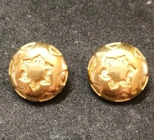 Clip On Earrings Gold Tone Costume Jewellery(325) - Picture 1 of 3