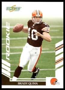 2007 Score #371 Brady Quinn RC Cleveland Browns NM+ - Picture 1 of 2
