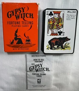 Gypsy Witch Fortune Telling Playing Cards ~ 55 Card AUTHENTIC Tarot Deck - Picture 1 of 2
