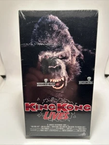King Kong Lives (VHS, 1987) NEU FABRIKVERSIEGELT selten schneller Versand! - Bild 1 von 13