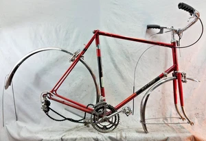 1969 Raleigh Grand Prix Road Bike Frame Set XXX-Large 65cm Lugged Steel Gravel ~ - Picture 1 of 21