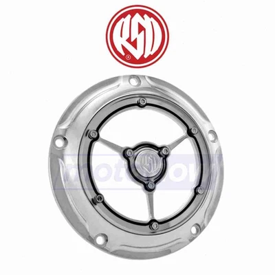 RSD Clarity Derby Cover for 2001-2006 Harley Davidson FXSTSI Springer vb Foto 1 de 4