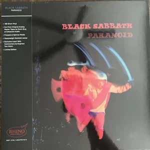 Black Sabbath Paranoid Rhino High Fidelity Unnumbered 180g VINYL AAA SHIPS NOW! - Picture 1 of 3