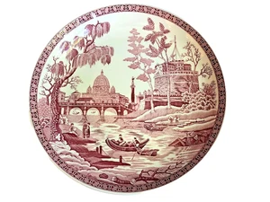 Spode Archive Collection Georgian Series "Rome" Pasta Serving Bowl 12" wide - Picture 1 of 3