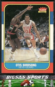 Otis Birdsong 1986-87 Fleer #10 New Jersey Nets - Picture 1 of 2