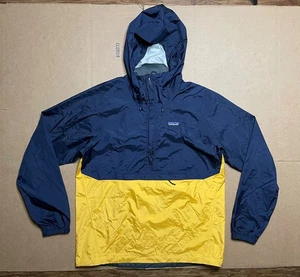 Patagonia Men’s M H2no Torrentshell Waterproof Colorblock 1/2 Zip Shell Jacket - Picture 1 of 7
