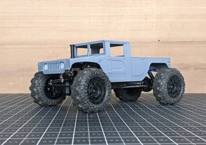 Axial SCX24 Hummer 1/24 Scale Body 155mm Gladiator RC Crawler Truck Overland - Picture 1 of 15