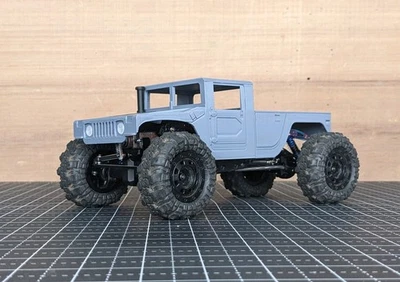 Axial SCX24 Hummer 1/24 Scale Body 155mm Gladiator RC Crawler Truck Overland - Image 1 of 4
