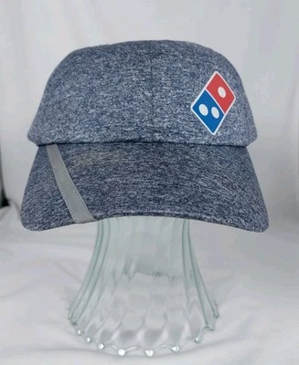 Domino's Pizza Gear Blue Hat Reflective Adjustable Employee Uniform Cap Logo - Image 1 of 4