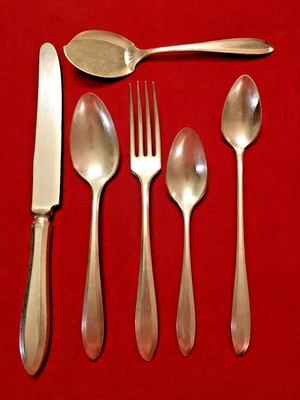 Oneida 1914 plata (placa de plata) "PATRICIO" ~ tú eliges: tenedor, cuchara, cuchillo Foto 1 de 4