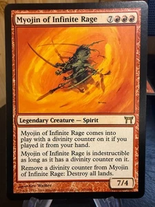 MTG Magic the Gathering Champions of Kamigawa Myojin of Infinite Rage - Picture 1 of 2