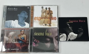 Susana Baca 5 CD Lot - Espiritu Vivo, Vestida De Vida, Lamentó Negro & Others - Picture 1 of 10