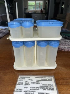 Tupperware Modular Mates Spice Carousel and 12 Shaker Containers Set - Picture 1 of 13