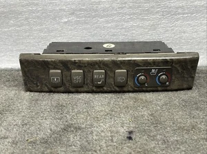 LS430 Heated Cool Seats Curtain VSC Controls Center Console Panel 01-06 Granite - Picture 1 of 9