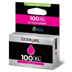 Genuine Lexmark 100XLM Ink Cartridge Magenta High Yield for Pro 905 904 903 S305 - Picture 1 of 1