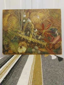 20TH CENTURY VINTAGE OIL ON CANVAS BOARD, STILL LIFE, SIGNED BY ASHWOOD, C.1960 - Picture 1 of 4